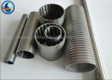 Continuous Slot Opening Wire Wrapped Screen With High Abreaction Resistance