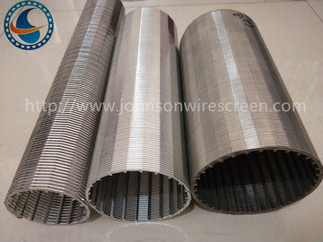 T Wire Stainless Steel Johnson Well Screen For Sea Water Intake System