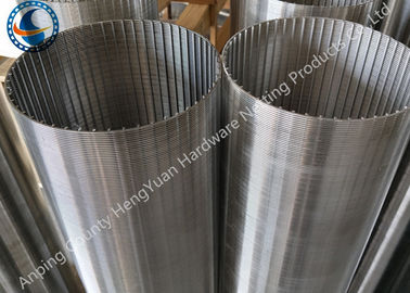 V Shaped Wire Wrapped Screen , High Filtering Accuracy SS Well Screen