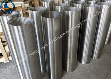 V Shaped Wire Wrapped Screen , High Filtering Accuracy SS Well Screen