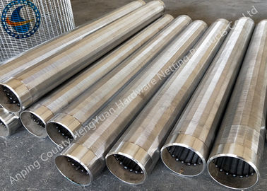 Corrosion Resistant Johnson Wire Screen For Water Treatment / Oil Exploitation