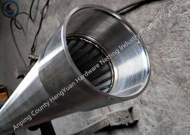 Continuous Slot Opening Johnson Wire Screen With Threaded Coupling Ends