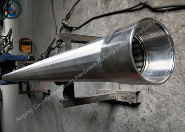 Continuous Slot Opening Johnson Wire Screen With Threaded Coupling Ends