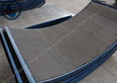 Vee Shape Sand Dewatering Screen , Customized Stainless Sieve Screen