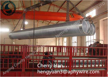 Full Welding Johnson Water Filter Pipe Anti Corrosion For Oil / Gas Industry