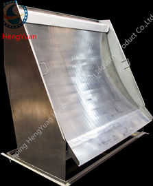 Curved Stainless Wedge Wire Panel Filter For Water Flow Liquid Filter