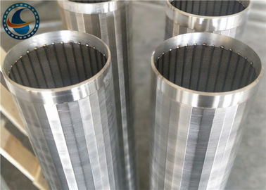 Heavy Type Slotted Screen Pipe , Stainless Steel Water Well Screen Tube