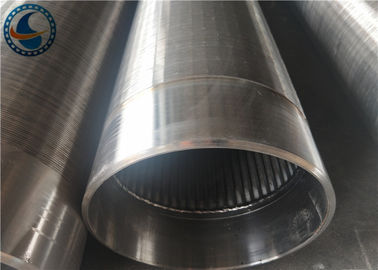 Corrosion Resistant Johnson Wire Screen For Water Treatment / Oil Exploitation