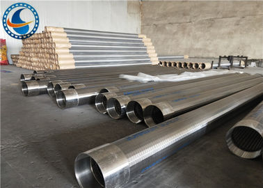 Continuous Slot Opening Wire Wrapped Screen With High Abreaction Resistance