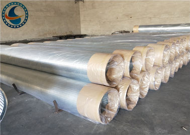 5800mm Length Water Wire Screen Q195 / Q235 Galvanized Low Carbon Steel Made