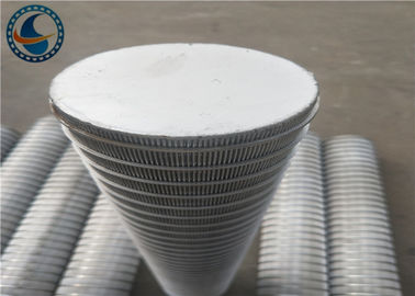 High Mechanical Strength Johnson Wire Screens , Point Welding Wedge Wire Mesh