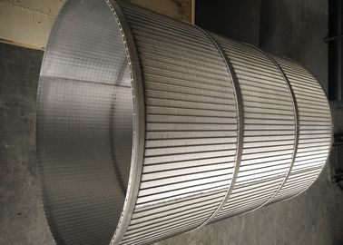 Corrosion Resistant Rotary Screen Drum For Waste Dehydration Treatment