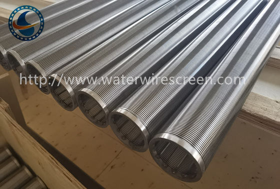 OD 60mm 0.6mm 500mm Length Continuous Slot Screen