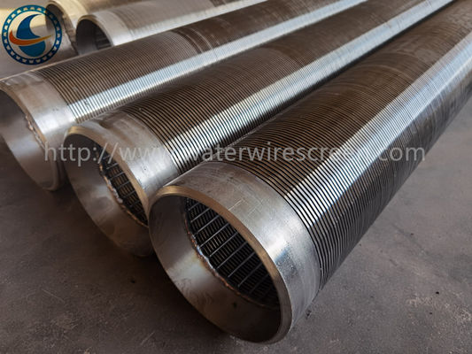 6-5/8" Wedge Wire Downhole Slotted Tube With Beveled Ends