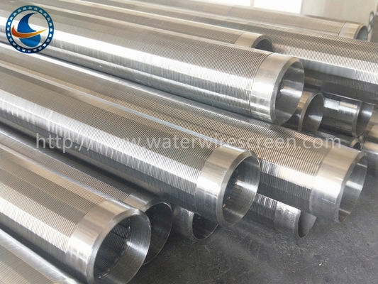 Ss304 Continuous Slot Wire Wrapped Screen For Geothermal Wells