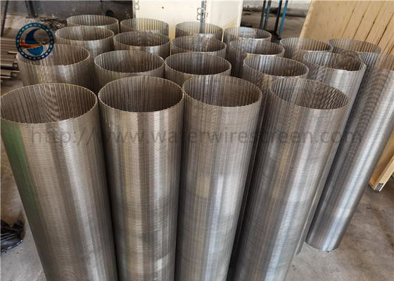 Stainless Steel Slot 60 5.8m Wedge Wire Filter All Welded