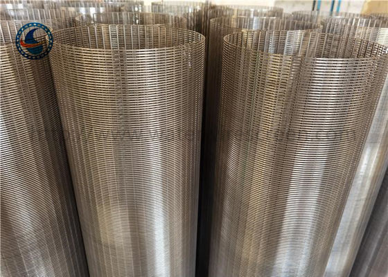 Stainless Steel Slot 60 5.8m Wedge Wire Filter All Welded