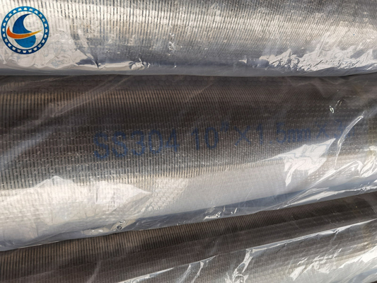 Non Magnetic Ss Sand Control Screens 3000mm Length 10" Diameter