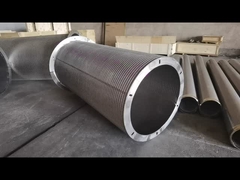 SS 304 프로파일 역형 윙 휠 와이어 스크린 파이프