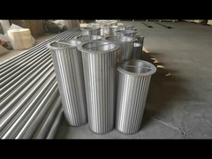 고압 작동 조건에서 효과적인 SUS 풀 용접 쐐기 와이어 스크린