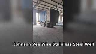 Johnson Vee 와이어 스테인레스 스틸 웰 스크린
